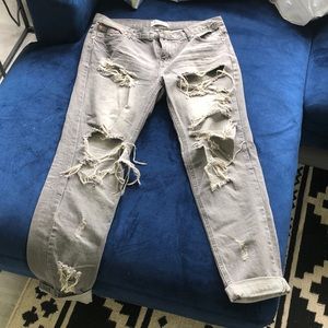 One Teaspoon grey Awesome Baggies